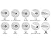 Senrob Carburetor Adjustment Tool Kit 10 Pcs, Tune-up Adjusting Tool for Common 2 Cycle Carburetor Engine (10 Screwdrivers with Case)
