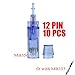 MISSAMMY Electric Dermabrasion Care System -RED PEN (Blue 12pin 10pcs)
