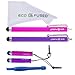 Eco-Fused Case Bundle for Samsung Galaxy S4 Mini (I9195) Including 5 Bling Glitter Covers / 4 Stylus Pens / 2 Screen Protectors/Opening Tool/Microfiber Cleaning Cloth Included
