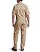 Dickies Men's Short Sleeve Coverall, Khaki, Small Regular