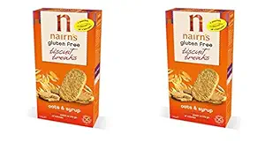 (2 Pack) - Nairns - G/F Oat &amp; Syrup Biscuit Breaks | 12 box | 2 PACK BUNDLE
