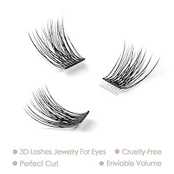DIY Eyelash Extension, 3D Effect Glue Bonded Band