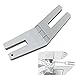 FQTANJU 1 Pcs Clearance Plate/Button Reed Presser Foot - for All Sewing Machines # 413105601