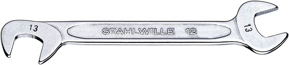 Stahlwille 40461010 Electric 12a Double Open Ended Spanner, Small, 5/32 inch Opening, 70 mm Length, Pack of 10