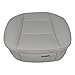 EDEALYN W 20.5''× L21'' PU leather auto seat cover driver car seat cover for Four-door sedan & SUV& Driver seat ,1pcs (Gray)