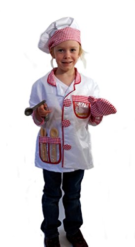 Chef - Dress-Up Role Play Costume Set for Boys and Girls with Toy Accessories Collection