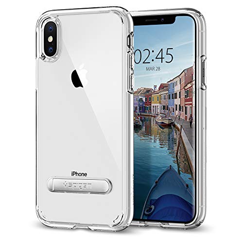 Spigen Ultra Hybrid S Designed for Apple iPhone Xs Case (2018) / Designed for Apple iPhone X Case (2017) - Crystal Clear