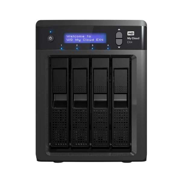 WD My Cloud EX4 8TB: High-Performance NAS, Ultimate Reliability, Personal Cloud Storage
