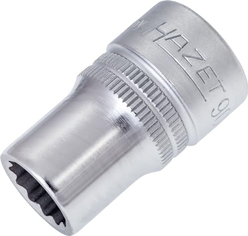 HAZET Steckschluesseleinsatz 900Z-12, 1/2 Zoll (12,5 mm) Vierkant, SW 12 mm