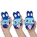 Purple Ladybug Novelty Slow Rising Galaxy Jumbo SQUISHIES Pack: Gift Box Includes Starry Galaxy Bunny, Panda, Narwhal, and Emoji Poo Kawaii Soft Squishy Toys - Squishys are Great Sensory Toys!