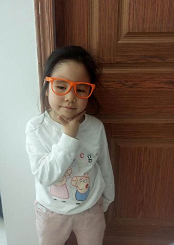 3 Pack Kids Clear Lens Sunglasses Protect Child's Eyes Black Red White