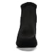 Feetures High Performance Ultra Light Cushion Quarter Sock - Moisture-Wicking Athletic Socks - Black, M (1 Pair)