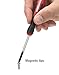 STEELMAN Precision Steel Shaft 6-Piece Long Electronics Screwdriver Set, Variety of Slotted/Phillips Sizes, Swivel-Head, Magnetic Tips
