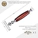 MANION Classic 3-piece Shaving Razor Natural Mahogany Wooden Handle Safety Razor Double Edge Safety Razor