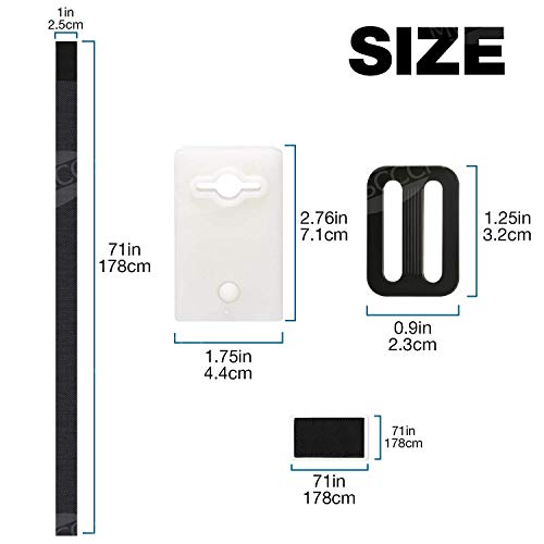 muscccm Pool Solar Cover Reel Attachment Kit, 24 Pcs Pool Solar Cover
