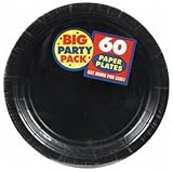 Big Party Pack Luncheon Plates 7 50/Pkg-Black