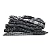 Basics Men's 6 Pack Woven Drawstring Thin - Lightweight Sleep & Lounge Pants (Medium 32-34, 6 Pack - Assorted Classic Plaids)