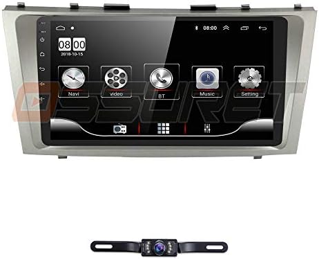 Hizpo リア Gps カメラ 付属 Toyota Camry 車 07 用 08 09 10 11 8インチ Indash 車 Dvdプレーヤーgpsナビゲーションナビ Ipod Bluetooth Hdタッチスクリーンラジオrds Fm 無料 Us Gps 地図 カード 用 B06xp7nzk1