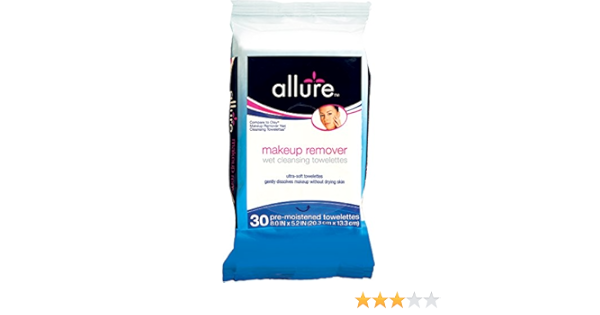 allure makeup wipes