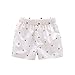 AJia Kids 2 Piece Short Sleeve Shirt and Shorts for 1 to 5 Years Olds Little Boy (3 Years (100), Blue/White)