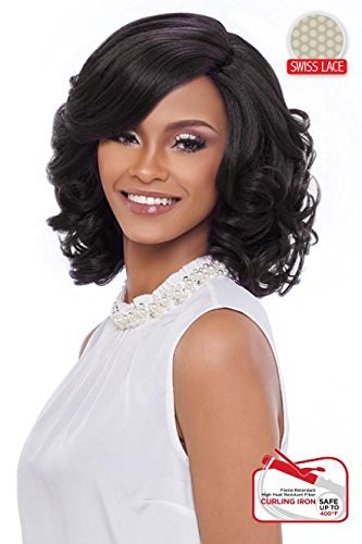 Lace Front Wig Swiss Lace Deep Part Short Collection Lsd74  display picture 1