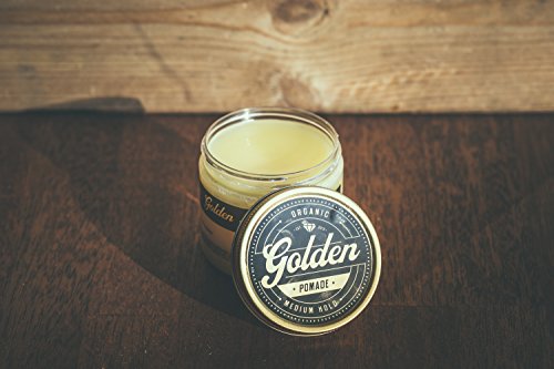 6.7 Oz Organic & Natural Hair Pomade Wax & Oil Base - Handcrafted with love in Denmark by Us - Perfect Shine effect for long and short hair - Medium and Flexible Hold - UNISEX -Organic