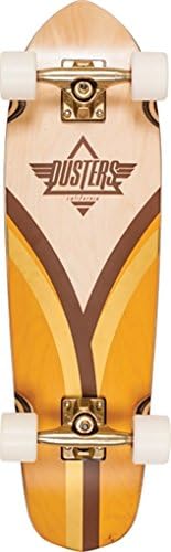 Dusters California Skateboards Flashback Brown / Gold Complete Cruiser - 7.9" x 28"