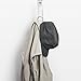 OXO 1271500 Good Grips Over-the-Door Side-by-Side Double Hook,Stainless