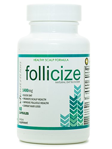 VH Nutrition | Follicize | DHT Blocker for Men and Women | Hair Regrowth Supplement - 30 Day Supply - 60 Capsules VH Nutrition | Follicize | DHT Blocker for Men and Women | Hair Regrowth Supplement - 30 Day Supply - 60 Capsules