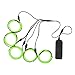 SOLMORE 5 X 1 Metre Five Colors Bright Neon Glowing Strobing Electroluminescent Wire El Wire For Parties and Halloween Decoration