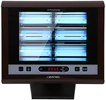 UV Phototherapy Light with six Bulbs, Home Therapy for Dermatitis Treatment, Free Goggle Gifts Included