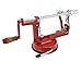 New Star Foodservice 43020 Apple and Potato Peeler with Suction Base, Red