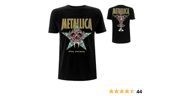 metallica king nothing t shirt