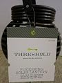 Threshold Dark Brown Solar Round Basket Lantern (Pvc) 8