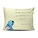 ZeDae Pillowcase Personalized Lilo and Stitch Ohana Cushion Pillowcases Unique Home Decorative Throw Pillow Covers Cases 16x24 Inches One Sided