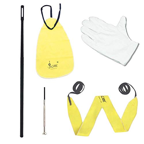 LeSharp Orchestral Instrument,Catkoo 5Pcs/Set Flute Saxophone Cleaning Repair Tools Woodwind Instruments Accessories