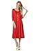 Pastel by Vivienne Women's A-Line Trapeze Midi Dress - Made in USA (25+ Colors)