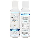 Era Organics Natural Hair Conditioner - Sulfate Free, Moisturizing Conditioner for Dry / Itchy Scalp, Dry Hair & Dandruff! Soothe, Hydrate & Nourish with Argan Oil, Aloe Vera, Manuka Honey (4oz)