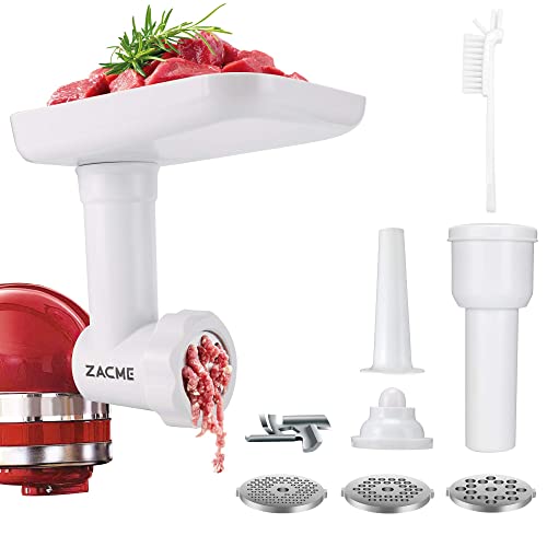 Electric Meat Grinder Attachments for Kitchenaid Stand Mixer, Food