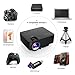 DBPOWER T20 LCD Mini Movie Projector, Multimedia Home Theater Video Projector with HDMI Cable, Support 1080P HDMI USB SD Card VGA AV TV Laptop Game iPhone Android Smart-Phonethumb 4