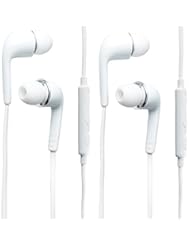 Wireless: Samsung (TWO) EO-EG900BW White Headsets Earphone 3.5mm Jack  - Wired Headsets - Non-Retail Packaging - White - Samsung