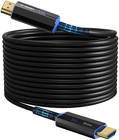 25M 82FT HDMI 2.1 AOC Cable - 8K@60Hz, 48Gbps High-Speed Fiber