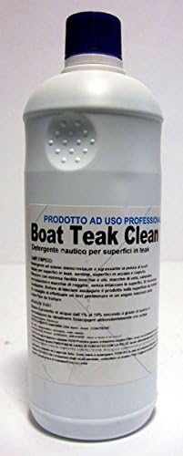 Materials: detergent Whitening TEAK Wood BOAT TEAK CLEAN 12 x 1 kg