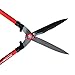 TABOR TOOLS B620A Hedge Shears with Wavy Blade for Trimming Borders, Boxwood, and Bushes, Manual Hedge Clippers with Comfort Grip Handles.