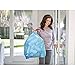 Glad Trash Bags, Tall Drawstring Garbage Bags, 13 Gallon Blue Trash Bags for Tall Kitchen Trash Can or Recycling, 45 Count (Packaging May Vary)