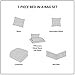 Madison Park Laurel 7 Piece Comforter Set-Mushroom-Cal.King, California King Taupe