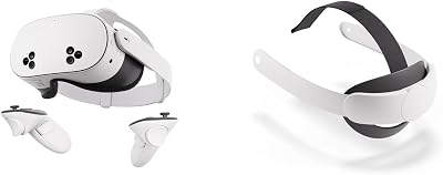 Meta Quest 3S 128GB and Elite Strap VR Headset Bundle