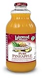 Lakewood Premium Juice, Pure Pineapple, 32 Ounce (Pack of 6)