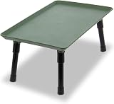 Angling Pursuits Carp Bivvy Table 39x24x15cm Green Folding Legs view 2