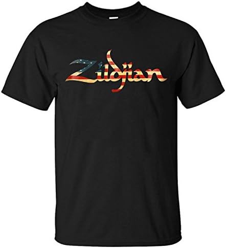 CYKK Mens Zildjian Logo T Shirt black M